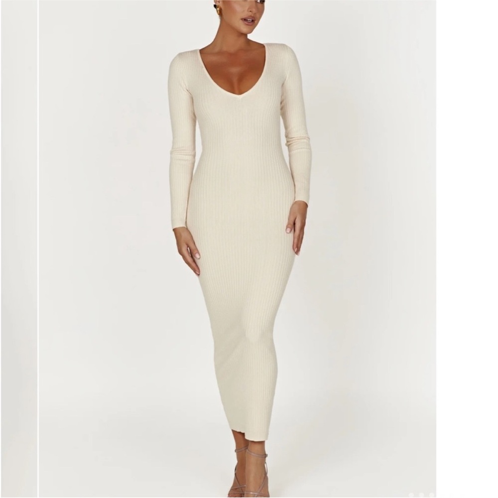 Meshki Ribbed Knit Dress - Picture 4 of 5